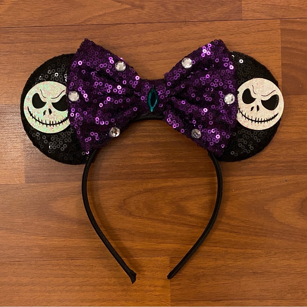 Disney Jack Skellington Inspired Theme Park Ears